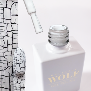 Crackle effect – White