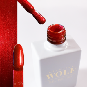 #100 Gel Polish – Red Royal