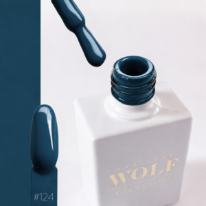 #124 Gel Polish – Midnight Teal